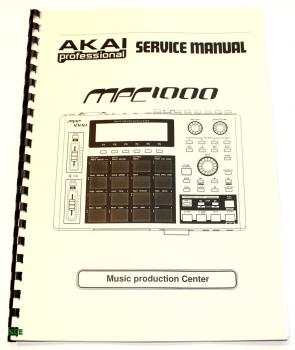 Akai Music Produktion Center MPC-1000 / technische Unterlage